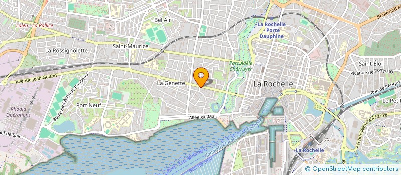 localisation de l'entreprise MONSIEUR BRUNO MELCHIOR  LA ROCHELLE