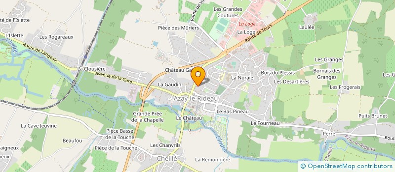 localisation de l'entreprise MONSIEUR BRUNO MENDES-BATISTA  AZAY-LE-RIDEAU