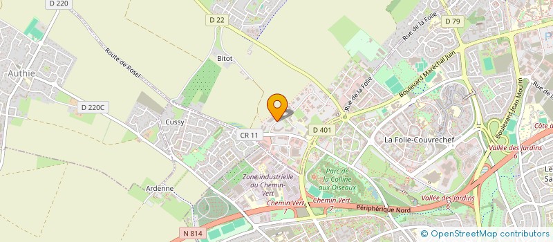 localisation de l'entreprise MONSIEUR BRUNO MENDIANT  SAINT-CONTEST