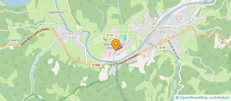 localisation de l'entreprise MONSIEUR BRUNO MERCADIE à SAINT GENIEZ D'OLT ET D'AUBRAC