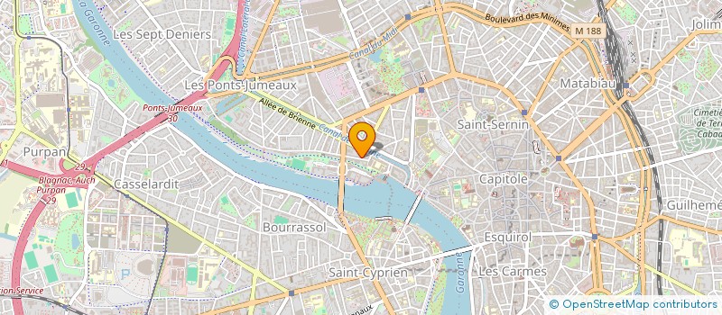 localisation de l'entreprise MONSIEUR BRUNO MESCHIN à TOULOUSE