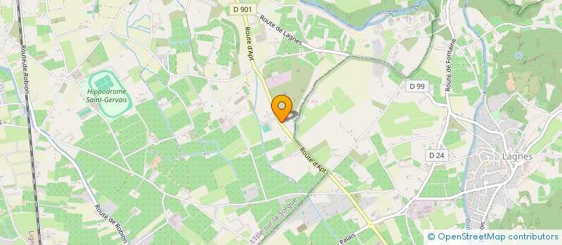 localisation de l'entreprise MONSIEUR BRUNO MESTRE à L'ISLE-SUR-LA-SORGUE