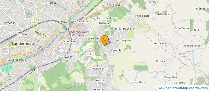 localisation de l'entreprise MONSIEUR BRUNO METAYER  PENCRAN