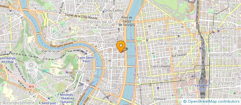 localisation de l'entreprise MONSIEUR BRUNO METRAL à LYON