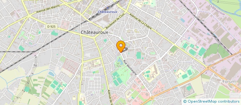 localisation de l'entreprise MONSIEUR BRUNO MEYMANDI-NEJAD à CHATEAUROUX