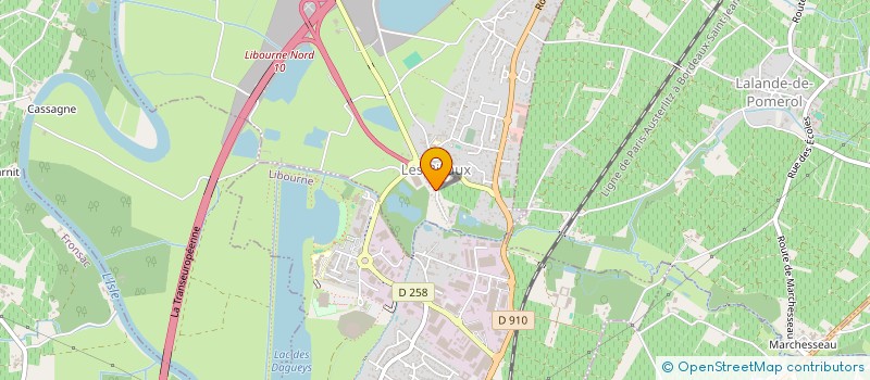 localisation de l'entreprise MONSIEUR BRUNO MEYNARD  LES BILLAUX