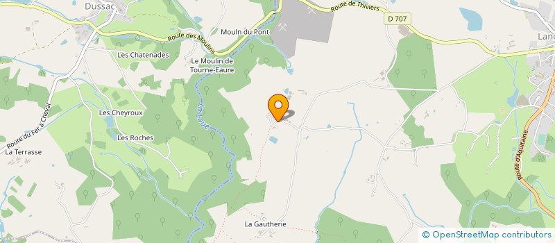 localisation de l'entreprise MONSIEUR BRUNO MEYZAT  DUSSAC