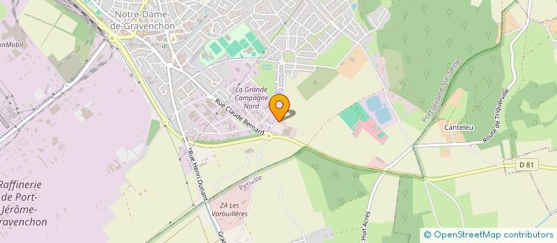 localisation de l'entreprise MONSIEUR BRUNO MICHALAK  PORT-JEROME-SUR-SEINE