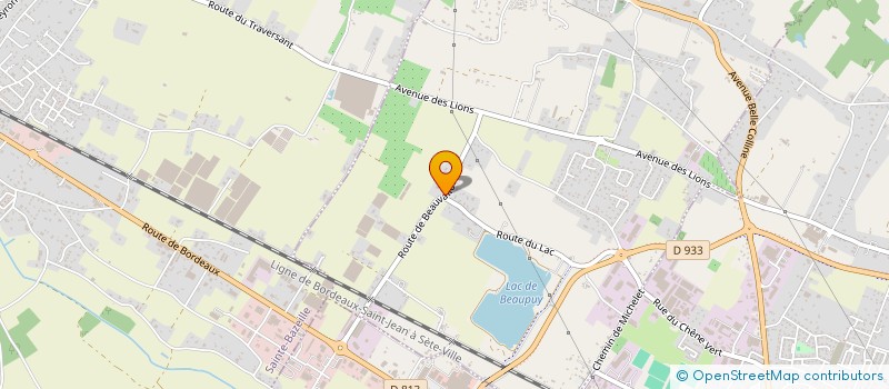 localisation de l'entreprise MONSIEUR BRUNO MICHAUD  MAUVEZIN SUR GUPIE