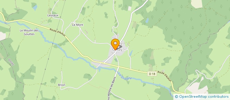 localisation de l'entreprise MONSIEUR BRUNO MICHAUX  ONLAY