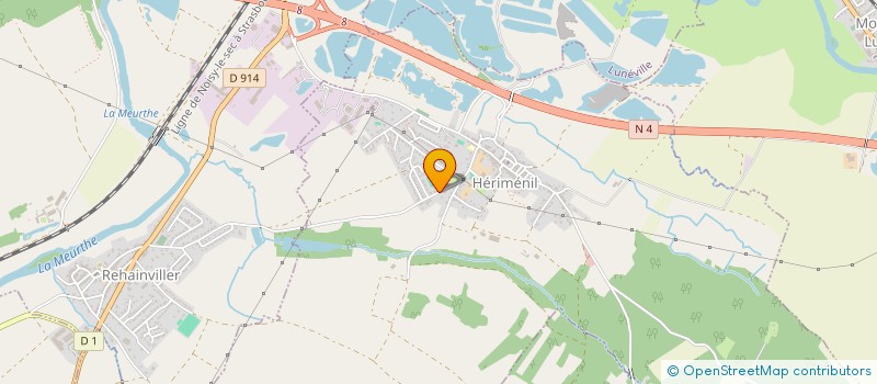 localisation de l'entreprise MONSIEUR BRUNO MICHEL  HERIMENIL