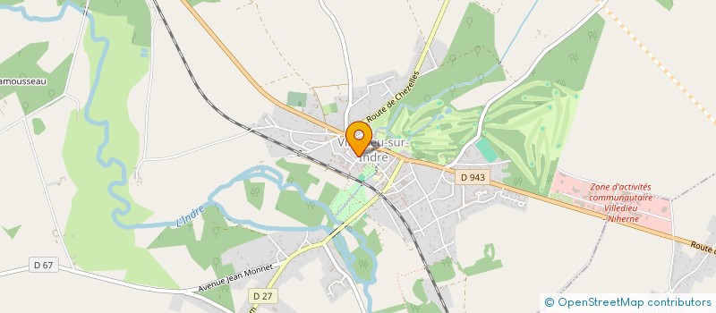 localisation de l'entreprise MONSIEUR BRUNO-MICHEL BOCHEUX à VILLEDIEU-SUR-INDRE