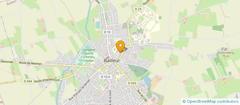 localisation de l'entreprise MONSIEUR BRUNO MILETIC à BAILLEUL