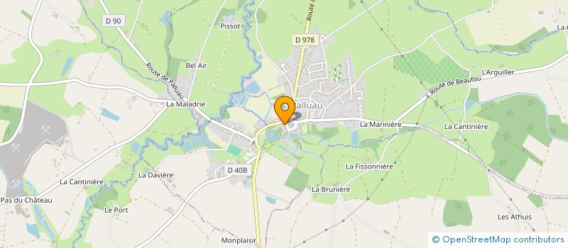 localisation de l'entreprise MONSIEUR BRUNO MILLET à PALLUAU