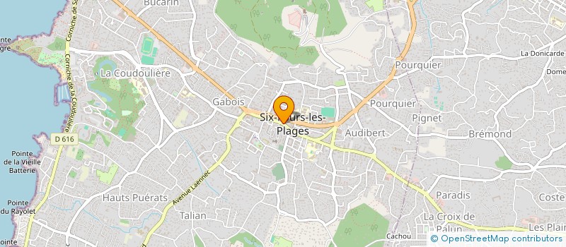 localisation de l'entreprise MONSIEUR BRUNO MINARDI à SIX-FOURS-LES-PLAGES