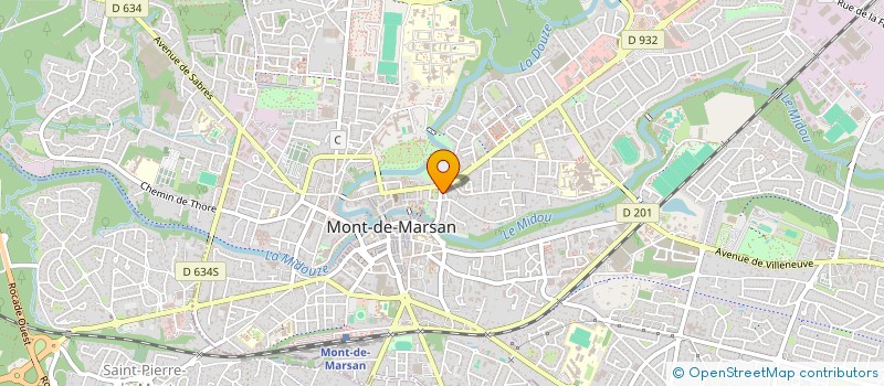 localisation de l'entreprise MONSIEUR BRUNO MINATO  MONT-DE-MARSAN