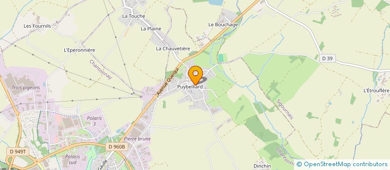 localisation de l'entreprise MONSIEUR BRUNO MINGUET à CHANTONNAY