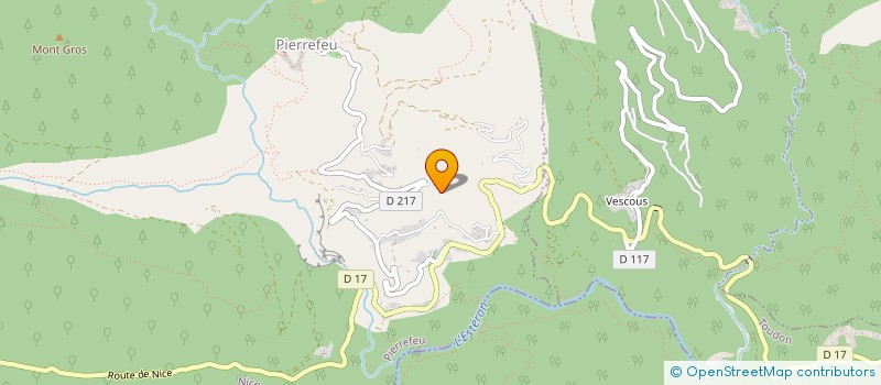 localisation de l'entreprise MONSIEUR BRUNO MIQUELIS  PIERREFEU