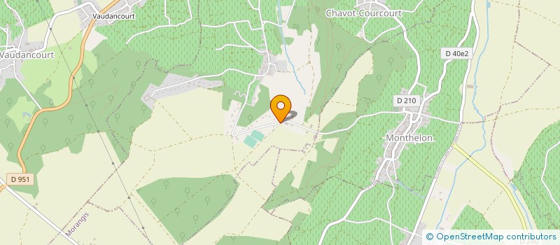 localisation de l'entreprise MONSIEUR BRUNO MIRAUX  CHAVOT-COURCOURT