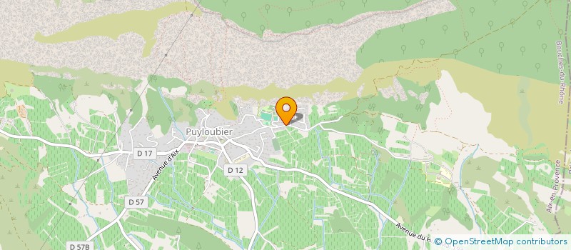 localisation de l'entreprise MONSIEUR BRUNO MOLLE  PUYLOUBIER