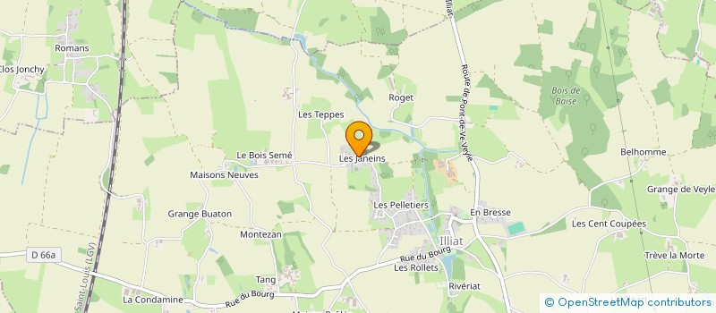 localisation de l'entreprise MONSIEUR BRUNO MOLLICHELLI  ILLIAT