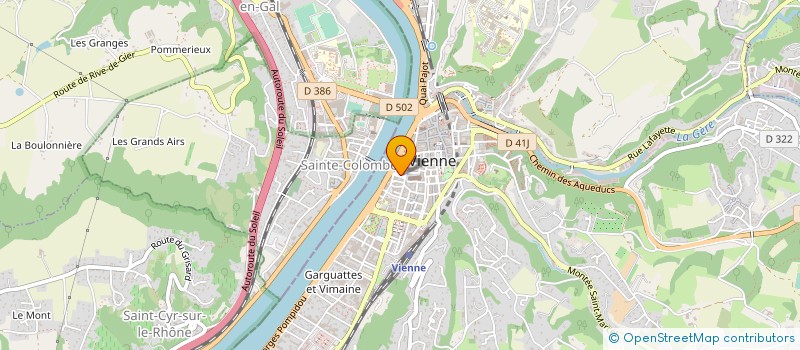 localisation de l'entreprise MONSIEUR BRUNO MOMEGE à EYZIN-PINET