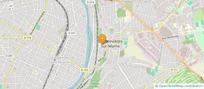 localisation de l'entreprise MONSIEUR BRUNO MONDOT à CHENNEVIERES-SUR-MARNE