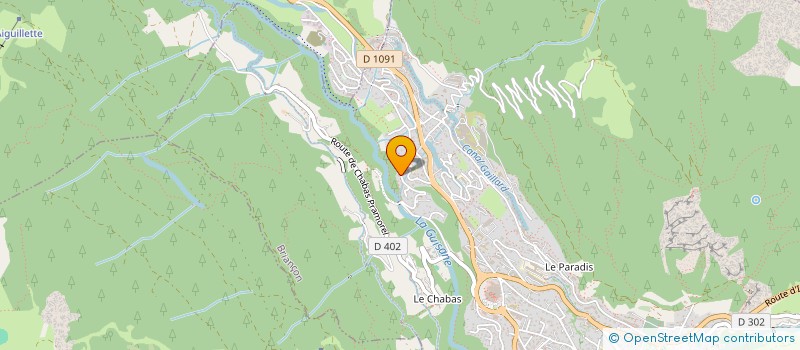 localisation de l'entreprise MONSIEUR BRUNO MONIER  BRIANCON