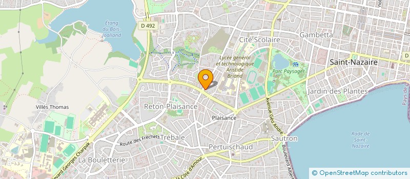 localisation de l'entreprise MONSIEUR BRUNO MONSION  SAINT-NAZAIRE