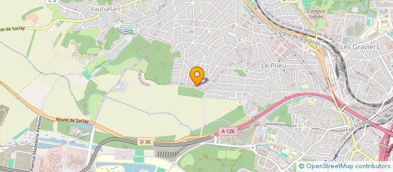 localisation de l'entreprise MONSIEUR BRUNO MONTENON  IGNY