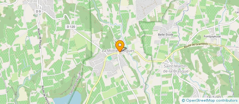 localisation de l'entreprise MONSIEUR BRUNO MONTLAHUC à LA MOTTE-D'AIGUES
