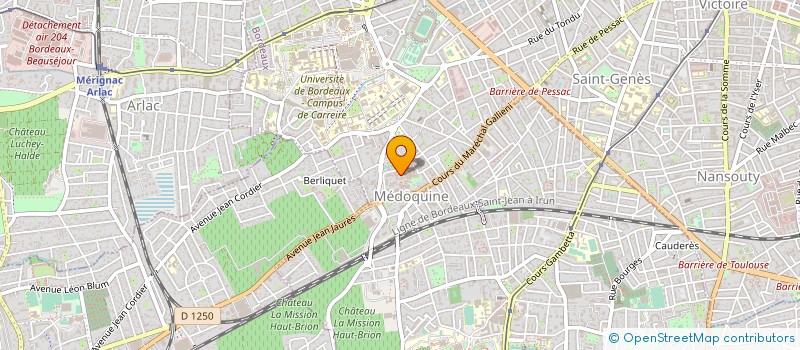 localisation de l'entreprise MONSIEUR BRUNO MOREAU à BORDEAUX