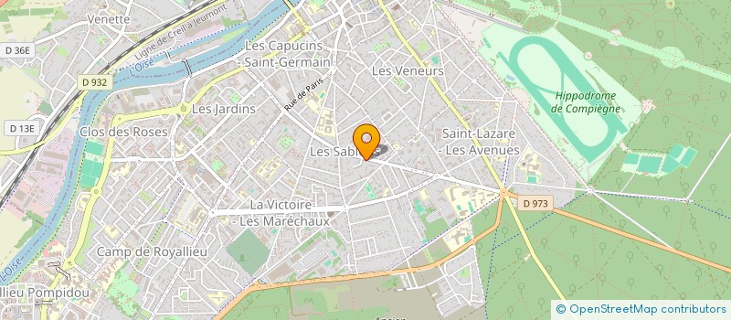 localisation de l'entreprise MONSIEUR BRUNO MOREAU à COMPIEGNE