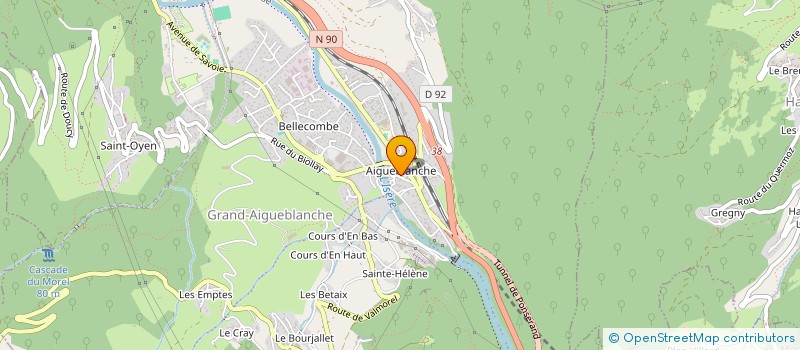 localisation de l'entreprise MONSIEUR BRUNO MOREL à LES AVANCHERS-VALMOREL