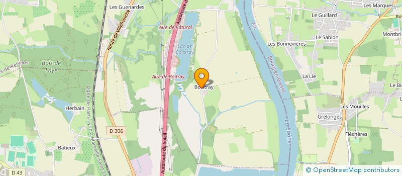 localisation de l'entreprise MONSIEUR BRUNO MORTEMARD DE BOISSE  SAINT-GEORGES-DE-RENEINS