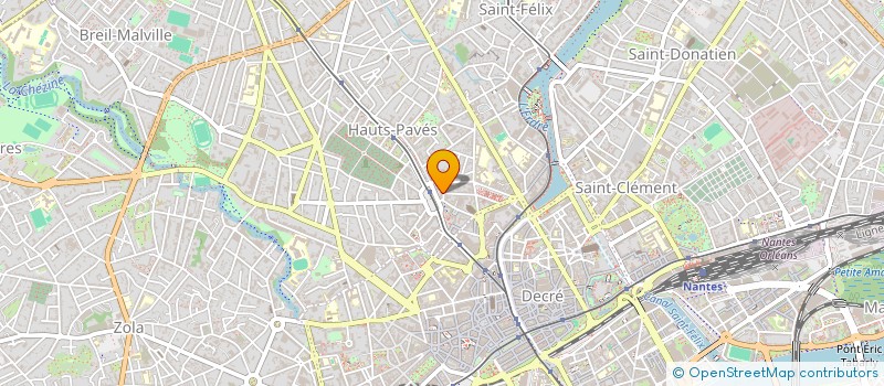 localisation de l'entreprise MONSIEUR BRUNO MORTRET  NANTES