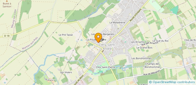localisation de l'entreprise MONSIEUR BRUNO MOTHU à CLERY-SAINT-ANDRE
