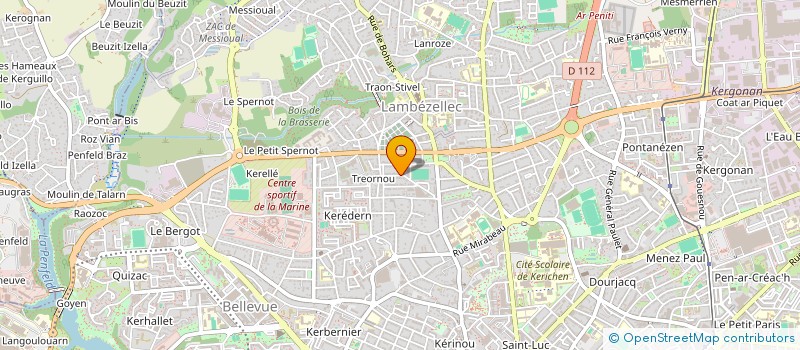 localisation de l'entreprise MONSIEUR BRUNO MOULLEC à BREST