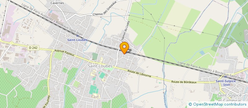 localisation de l'entreprise MONSIEUR BRUNO MOUNISSENS  SAINT-LOUBES