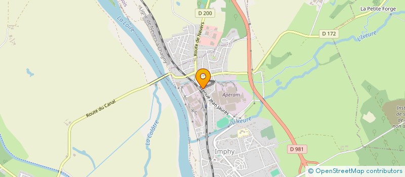 localisation de l'entreprise MONSIEUR BRUNO MOUSSY  IMPHY