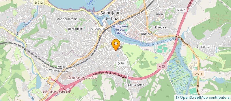 localisation de l'entreprise MONSIEUR BRUNO MOUSTROU à CIBOURE