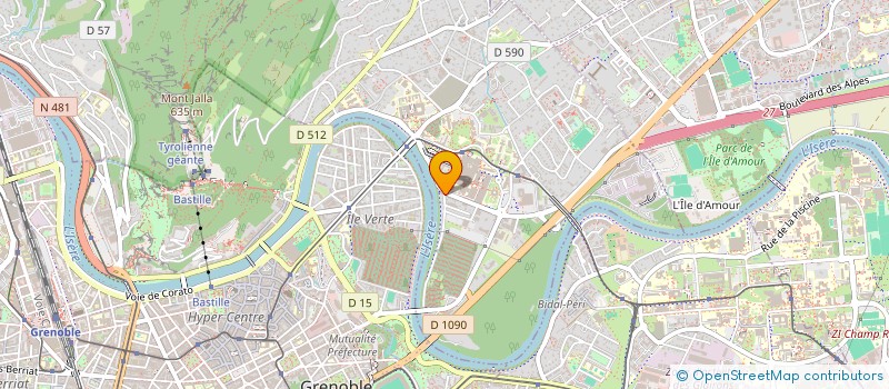 localisation de l'entreprise MONSIEUR BRUNO MUNGER à GRENOBLE