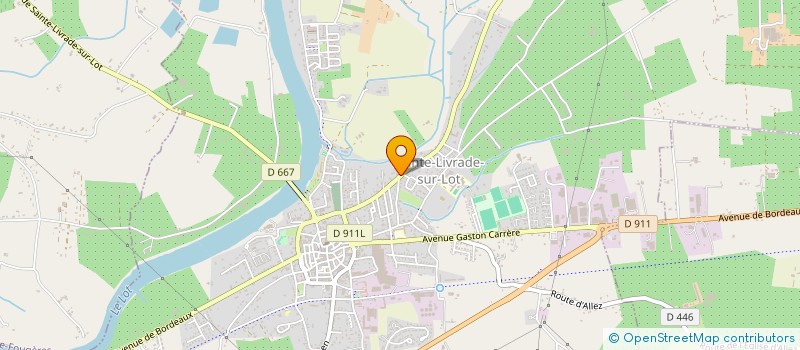 localisation de l'entreprise MONSIEUR BRUNO NABARRETTE à SAINTE-LIVRADE-SUR-LOT