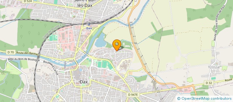 localisation de l'entreprise MONSIEUR BRUNO NARBAIS JAUREGUY à DAX
