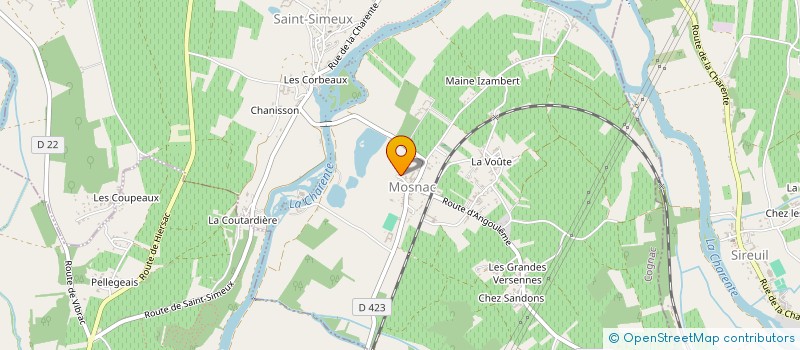 localisation de l'entreprise MONSIEUR BRUNO NAUDIN à BONNEUIL
