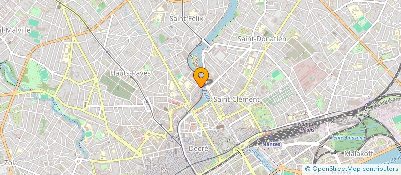 localisation de l'entreprise MONSIEUR BRUNO NEMSGUERN à NANTES