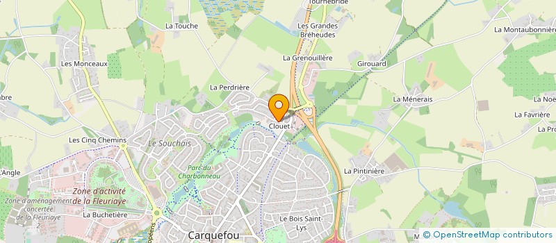 localisation de l'entreprise MONSIEUR BRUNO NGUYEN à CARQUEFOU