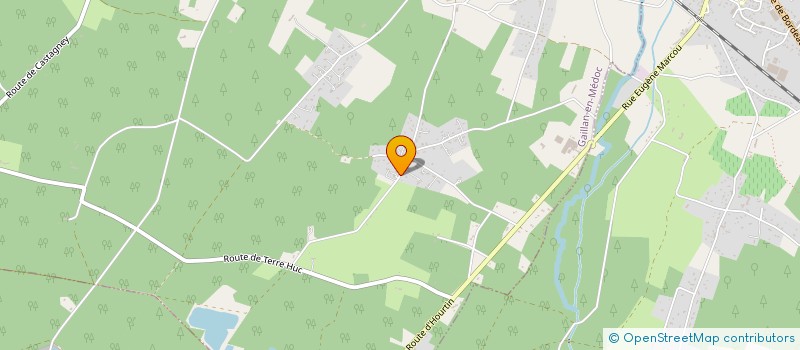 localisation de l'entreprise MONSIEUR BRUNO NICOLEAU  GAILLAN-EN-MEDOC