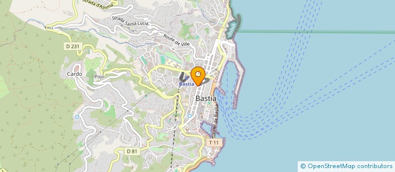 localisation de l'entreprise MONSIEUR BRUNO NICOLINI à BASTIA