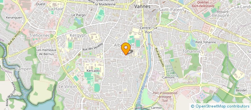 localisation de l'entreprise MONSIEUR BRUNO NIVELET à VANNES